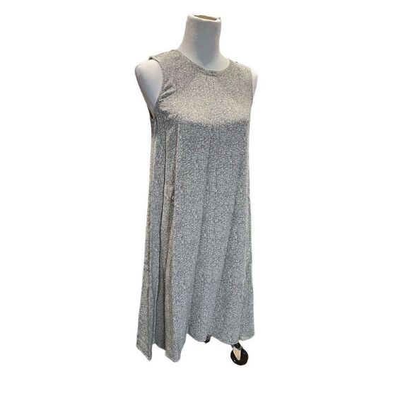 Eileen Fisher NWT BROKEN CHEVRON TENCEL VISCOSE dress size XS - Picture 2 of 8